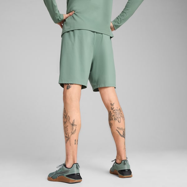 CLOUDSPUN Men's 7" Knit Shorts, Green Moon, extralarge